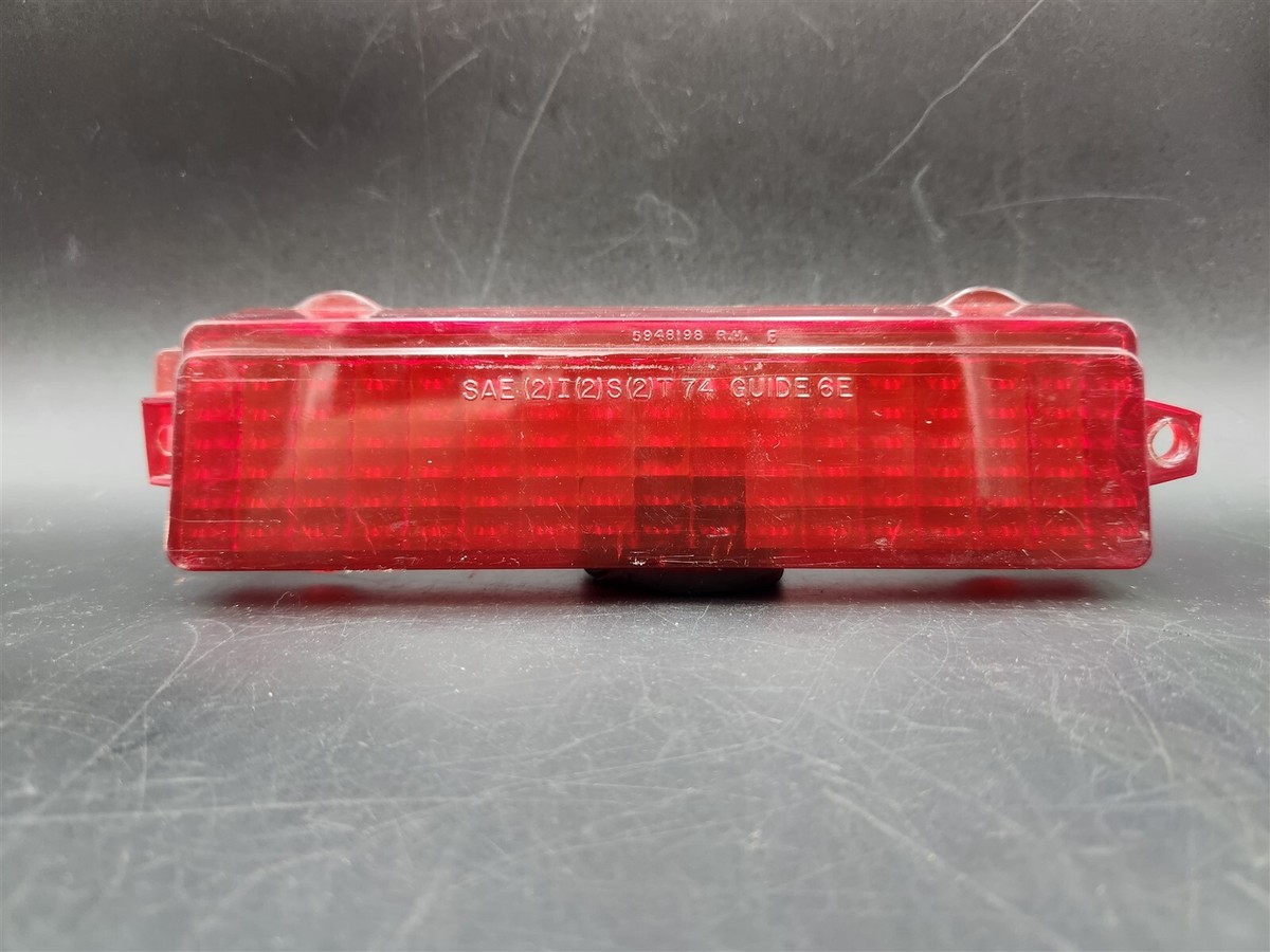 74 75 Cadillac Eldorado Rear Bumper Trunk Tail Light Lens RH | eBay