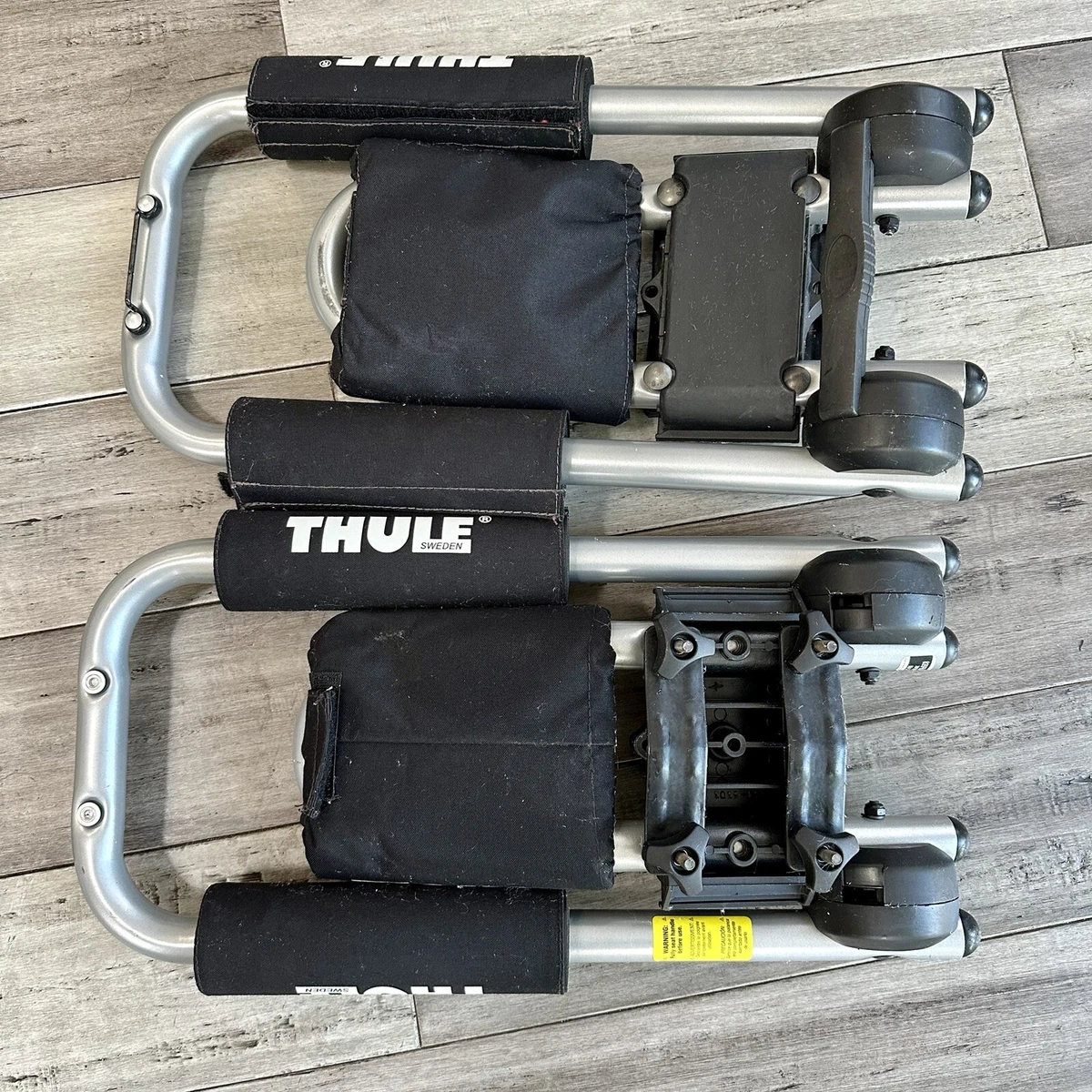 Thule Hull A Port Pro 835PRO Folding Vertical Kayak Carrier With Box Hardware
