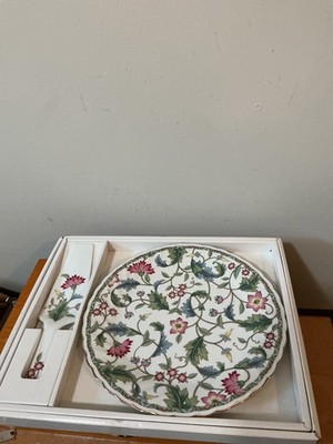 Centurion Collection DANIELLE Cake Serving Plate and Server Set in the box.