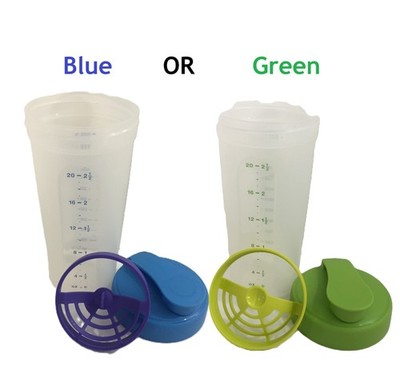 Tupperware Quick Shake, Gravy Shaker Mixer Blender 23 oz Bottle