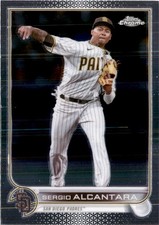 2022 Topps Chrome Update #USC162 Sergio Alcantara