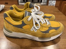 Size 8.5 - New Balance 992 Made in USA Gold Yellow Gray