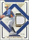 2025 Panini National Treasures - Brice Matthews #TT-BM