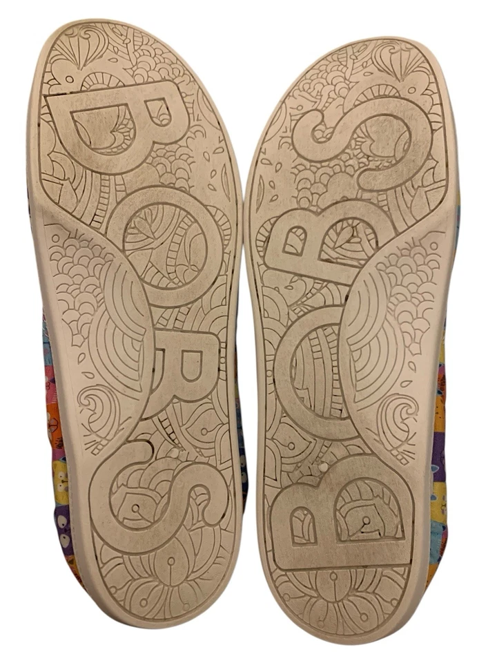 BOBS for Skechers Women's 8 Beach Bingo Kitty Concert Sneaker Cats Multi-Colored - Image 3 of 4