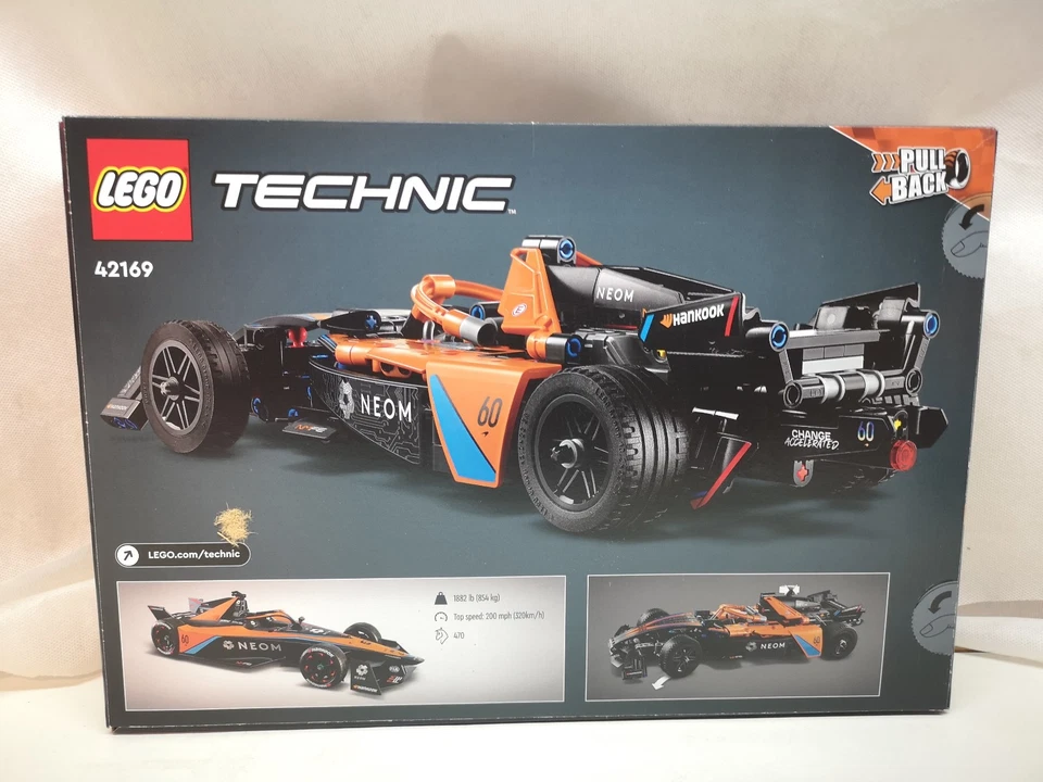 LEGO Technic 42169 : NEOM McLaren Formula E Race Car Neuf  scellée - Photo 2/4