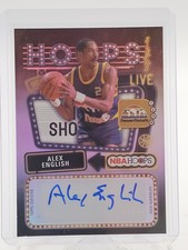 ALEX ENGLISH 2025-26 TOPPS HOOPS SIGNS AUTOGRAPH AUTO #HS-AE NUGGETS Q3178