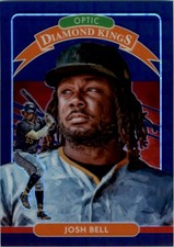 2020 Donruss Optic Pandora Blue #27 Josh Bell DK /99 - BB