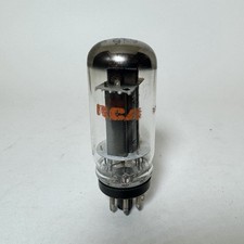 RCA 6V6GTA Vacuum Tubes NOS Tested Strong Black Plates