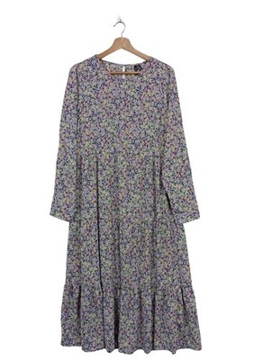 VERO MODA Langarmkleid Damen Kleid Gr. DE 38 lila Casual-Look
