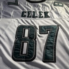 Vintage Reebok On-Field Brent Celek #87 Jersey Philadelphia Eagles Size 56 Korea