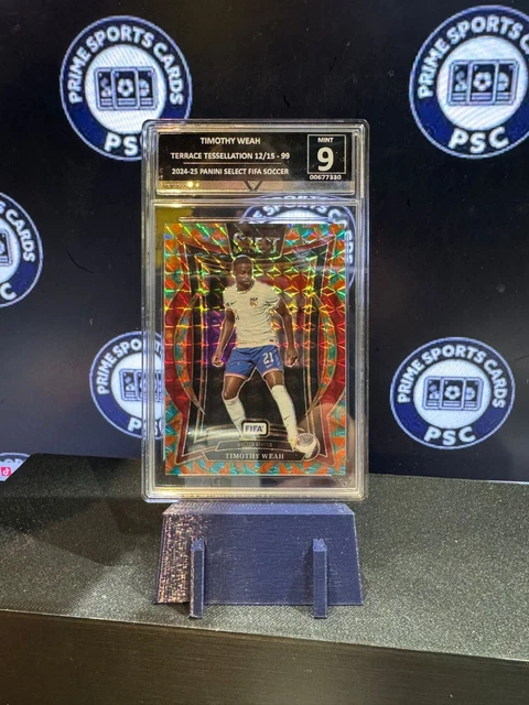Timothy Weah Graded  £1 Start EBAY LIVE AUCTIONS