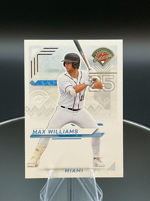 2025 Panini Prospect Edition #17 Max Williams, Miami Marlins