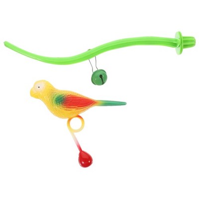  Plastikvögel Sittich Spielzeug Papageien-sitzstange Kleines Vogelspielzeug