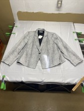 NWT Calvin Klein Blazer Size 24W Snake Print Jacket Brand New W/ Tags MSRP 139