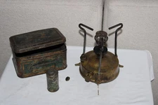 RARE Antique PHOEBUS No. 30 Portable Camp Stove w/ Original Tin Box AUSTRIA