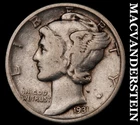 1931 Silver Mercury Dime - Scarce  Better Date  No Reserve  #i4738