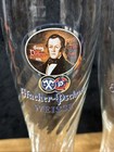 Set Of 2 Hacker-Pschorr Weisse Swirl Beer Glasses .5 Liter Clean — photo 2