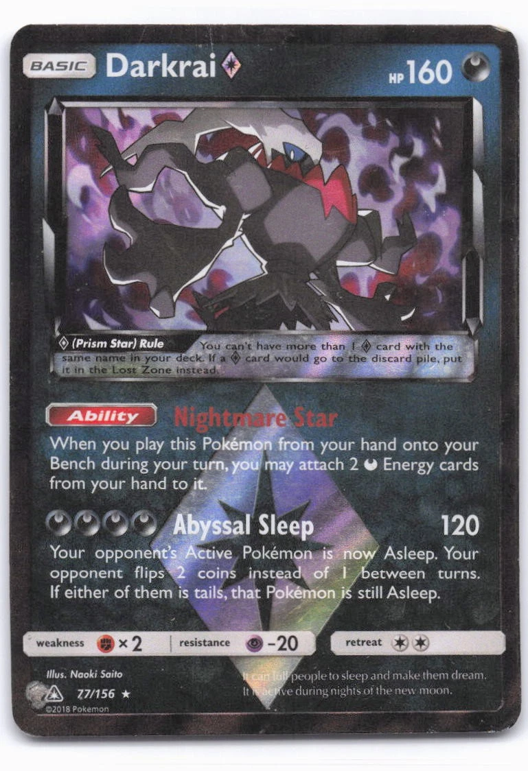 Darkrai Prism Star Pokémon TCG Cards for sale | eBay
