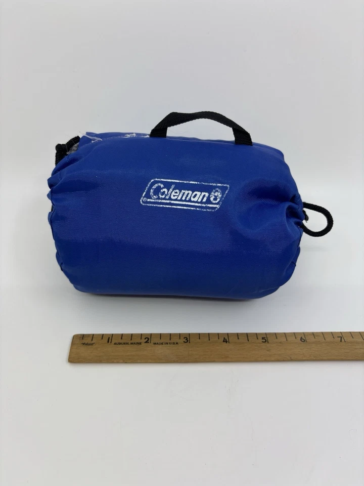 Coleman Exhibición Ventas Muestra Saco de Dormir Camping Muñeca Figura Talla Azul Foto 4 de 4
