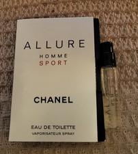 Chanel Allure Homme Sport Eau de Toilette Spray Sample Spray .05 fl oz 1.5 ml