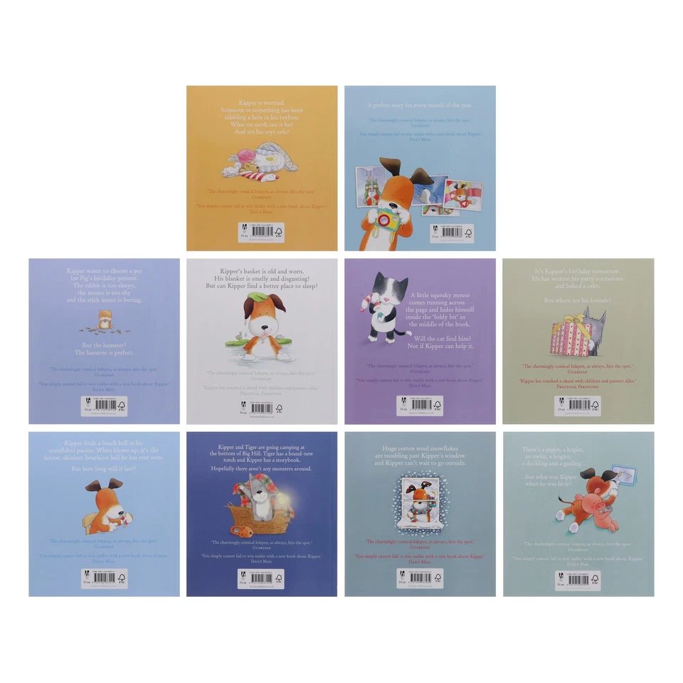 Kipper the Dog Collection 10 Books Set by Mick Inkpen - Ages 3-5 - Paperback - Image 3 of 4