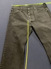 Levis 501 Straight Leg Button Fly Jeans Mens 38x30 Black Faded Denim — photo 4