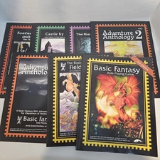 Basic Fantasy RPG Module Lot of 7 AA1 AA2 KH1 CS1 BF2