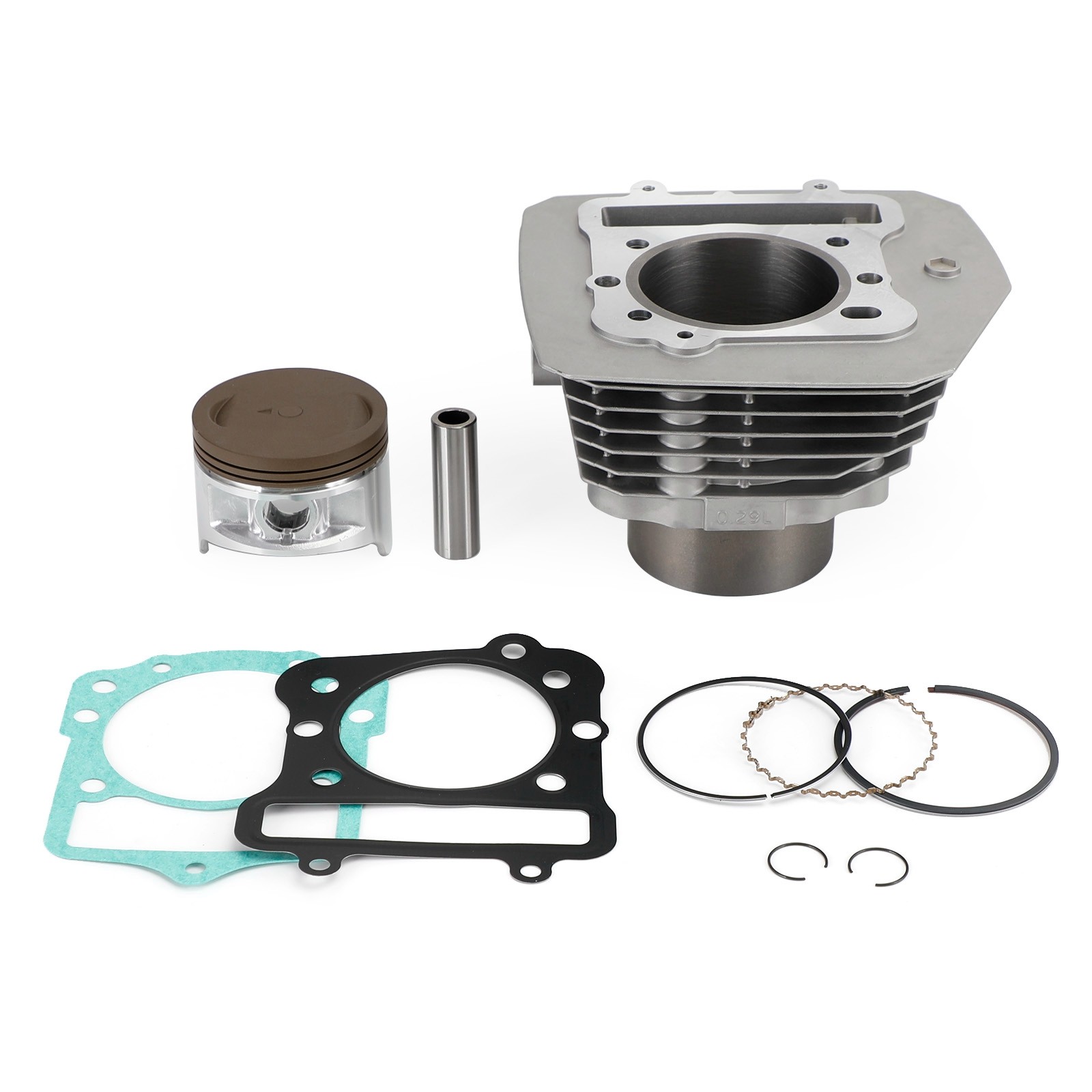 Cylinder Jug w/ New Piston & Top End Kit For Kawasaki Bayou Lakota Prairie 300#