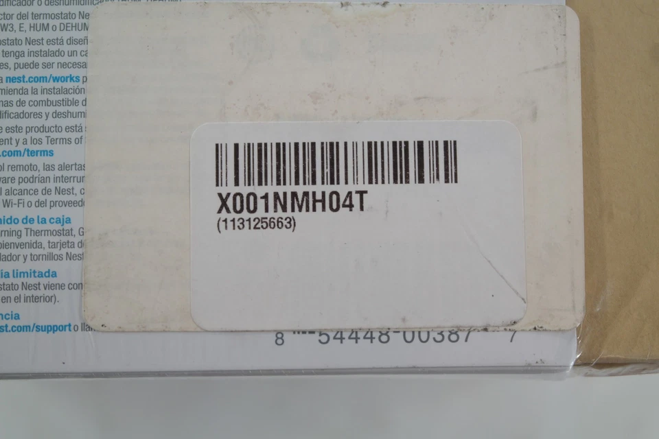 Termostato Nest Learning - 3ª Generación Acero Inoxidable T3007es Foto 4 de 4