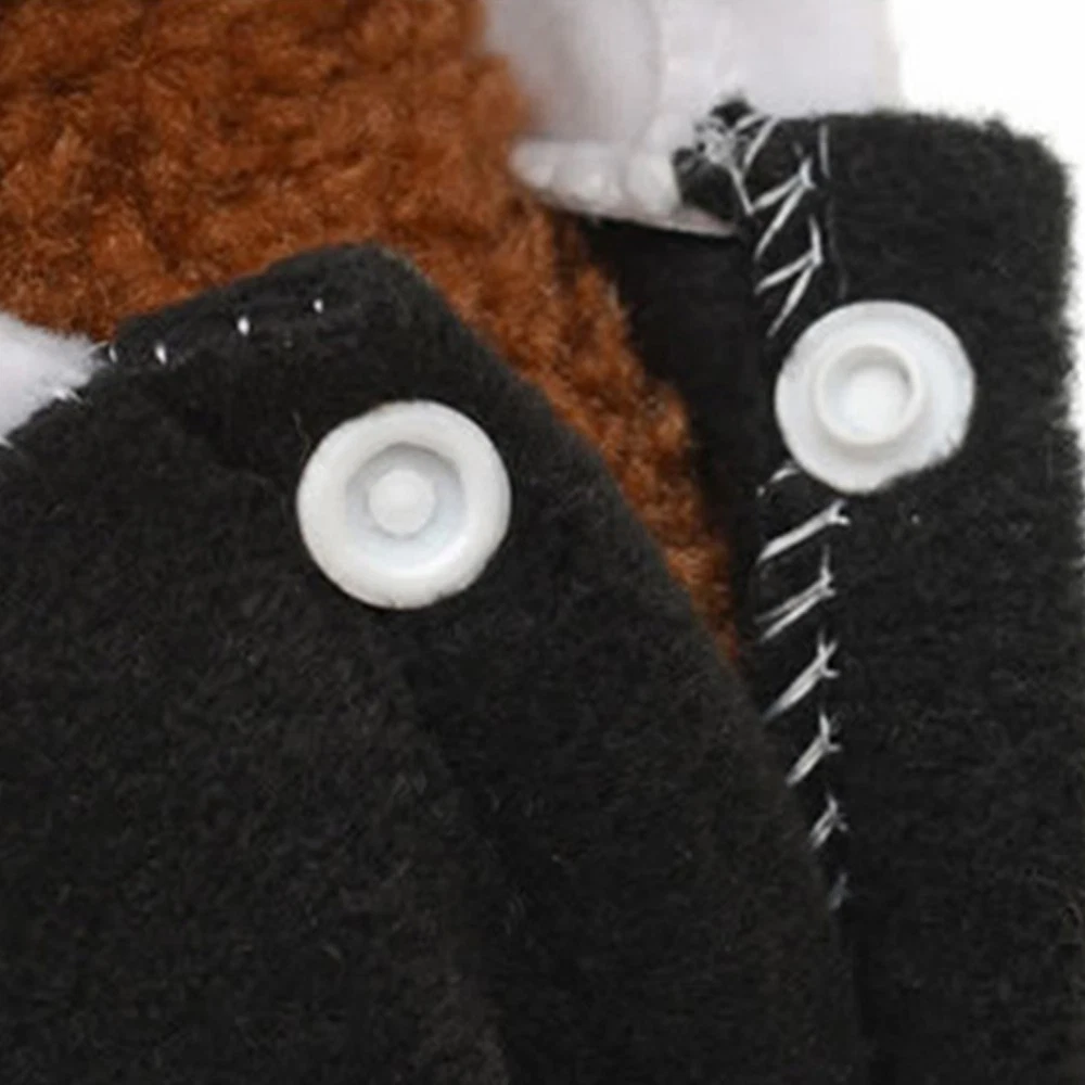 VETEMENTS Costume cane panda animale domestico cucciolo felpe con cappuccio vestiti cappotto autunno inverno vestito taglia XL