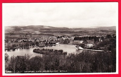 AK LLANDRINDOD WELLS Radnor GENERAL VIEW [RDM Hill] #29251 RP verschickt 1953