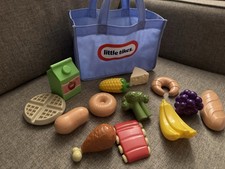 Little Tikes Shop n Learn Smart Scannable Food And Shopping Bag