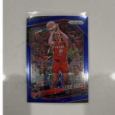 2025 Panini Prizm WNBA Lexie Hull Indiana Fever #51 Blue Prizm Parallel