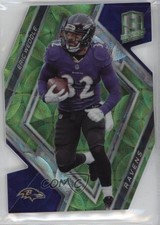 2018 Panini Spectra Neon Green Prizm Die-Cut /25 Eric Weddle #89 2d9