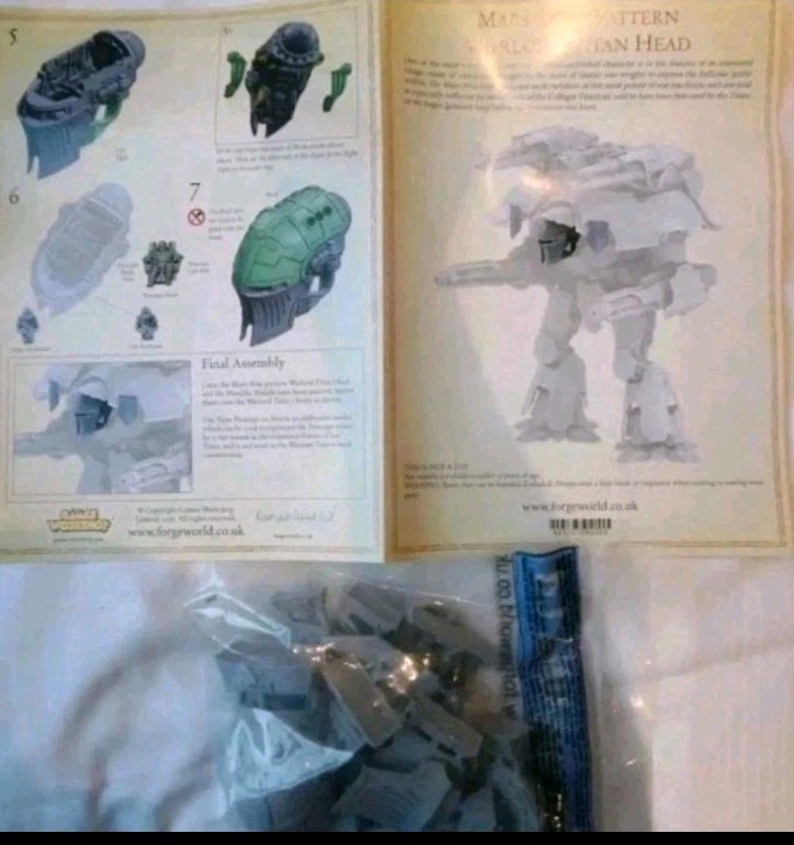 ウォーハンマー Warlord Titan Mars Beta Head Mars Beta Warlord Titan Head - Warhammer World New Warhammer 40k