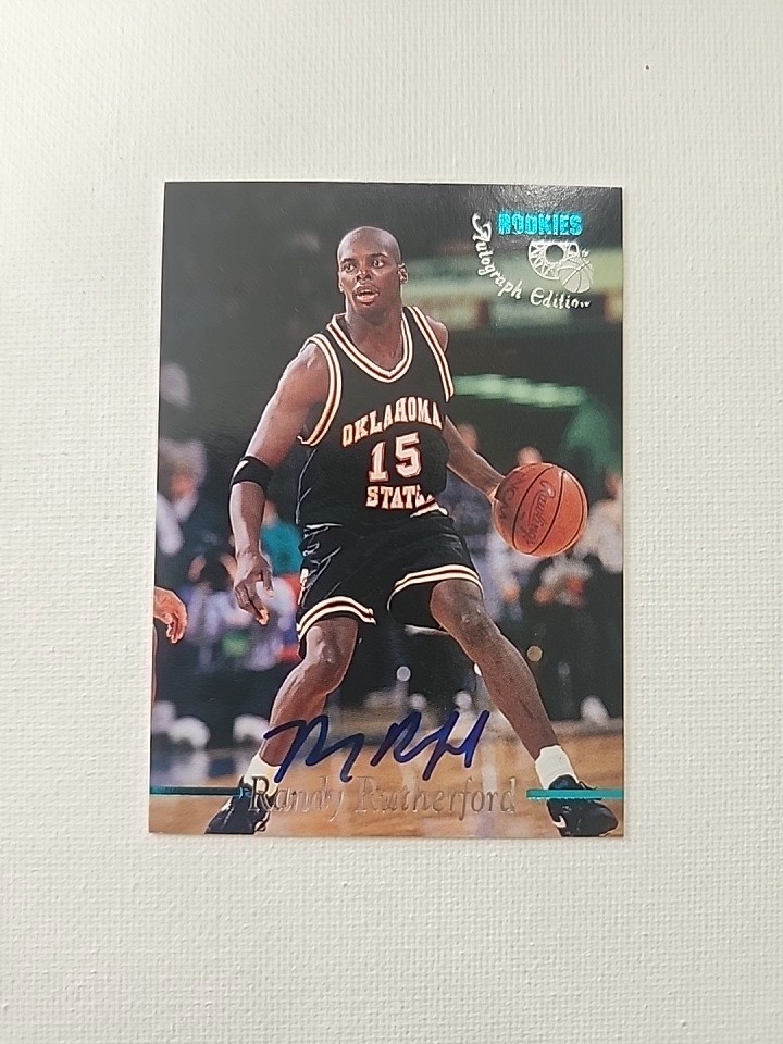 1995 Classic Rookies Randy Rutherford #69 Autograph Edition (RC)