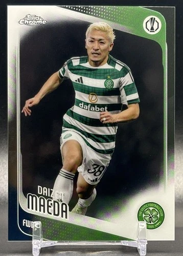 2025-26 Topps Chrome UEFA UCC #98 Daizen Maeda Celtic