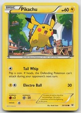 Pokemon Card Pikachu Common XY - Roaring Skies 20/108