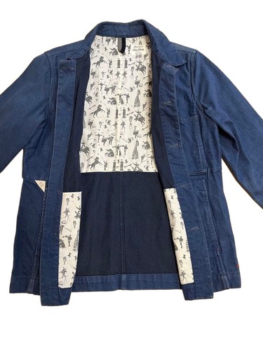 Paul Smith, Paul Smith Denim Jacket Red Ear Men M Vintage Made in Japan Japan