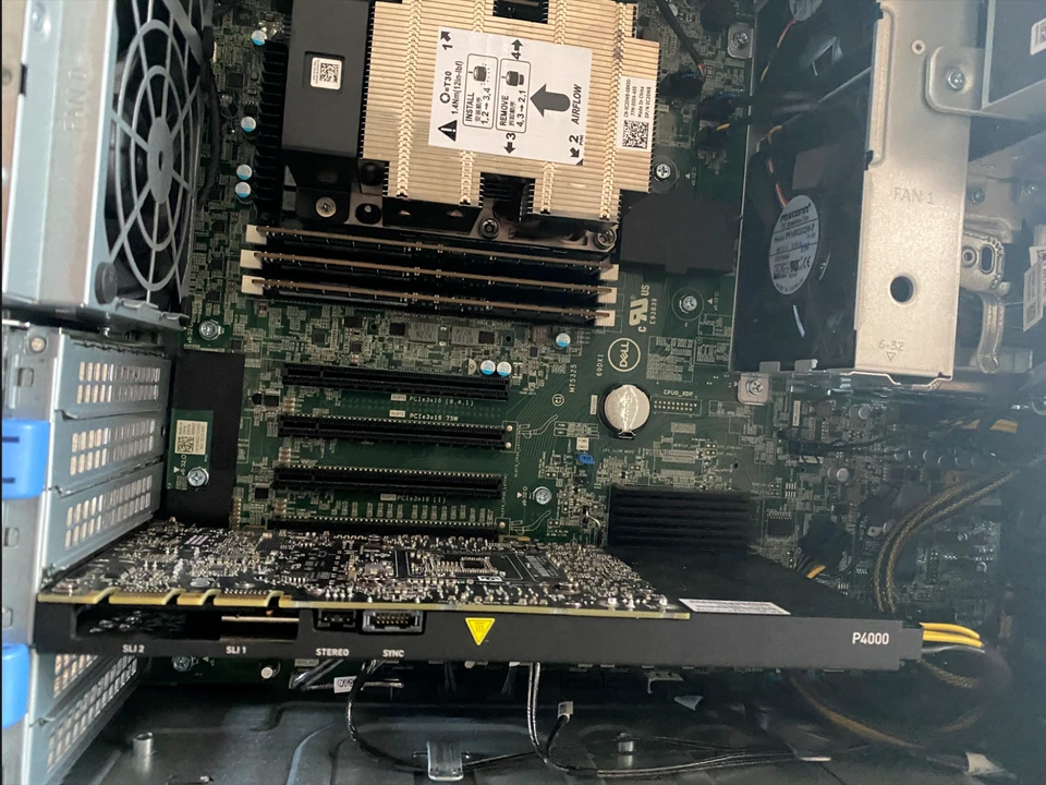 Dell Precision T7820 Workstation Xeon Platinum 8176M QS Nvidia 192GB RAM 1TB SSD - Image 4 of 4