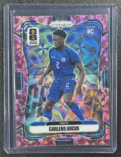 CARLENS ARCUS 2026 PANINI PRIZM WORLD CUP #238 ROOKIE PLUM BLOSSOM RC 1/8 HAITI
