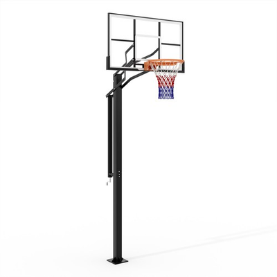#ad In Ground Basketball Hoop 7.5 10FT Adjustable Height Basketball Goal System $345.99