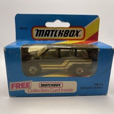 Matchbox MB64 Chrysler Caravan 1981 Retro Classic Diecast Toy Car Boxed