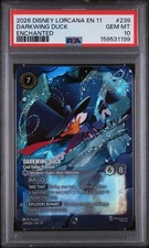 Disney Lorcana TCG 2026 EN 11 Darkwing Duck 239/204 EN Foil Enchanted PSA 10