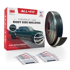 All-Fit Automotive Replacement Old Style Body Side Molding (2.5") – OEM Grade Ch