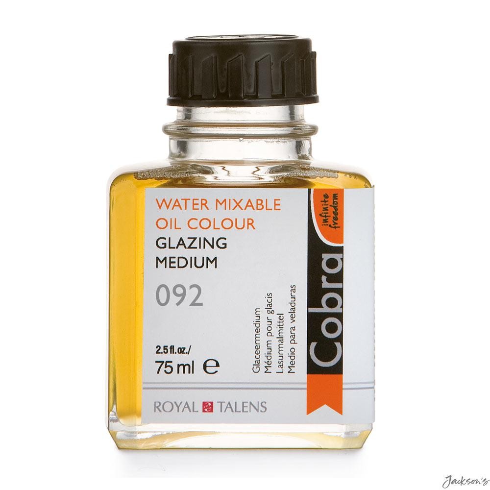 Royal Talens Cobra Glazing Medium Vegetable Oil 75ml For Water Mixable Oils