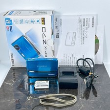 FUJIFILM FinePix Z70 Blue Compact Digital Camera Tested Excellent Condition