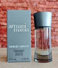 Armani Mania by Giorgio Armani 50ml 1.7 fl oz EDT For Men New In Box