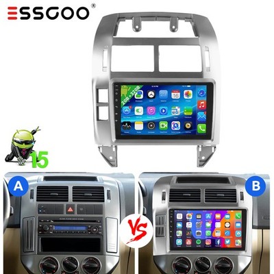 CarPlay Navi RDS Android 15 Für VW Polo 9N 9A 2001-2009 Autoradio GPS WIFI FM BT