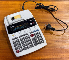 Canon P170-DH II Printing Calculator Calendar  Clock    As New  